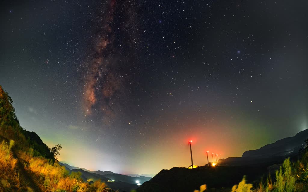 泸州古蔺：“飞马当空 银河斜挂” 秋季星空有约(图9)